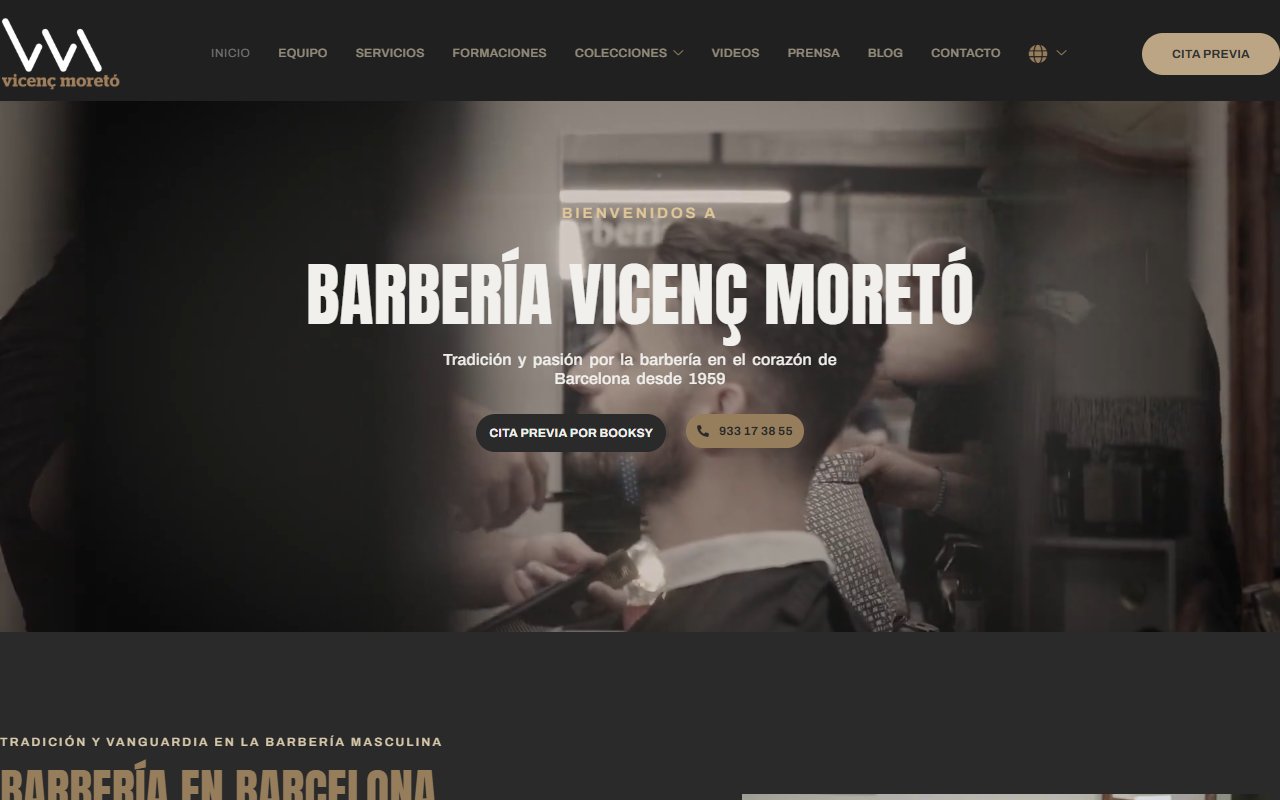 Web de Vincenç Moretó